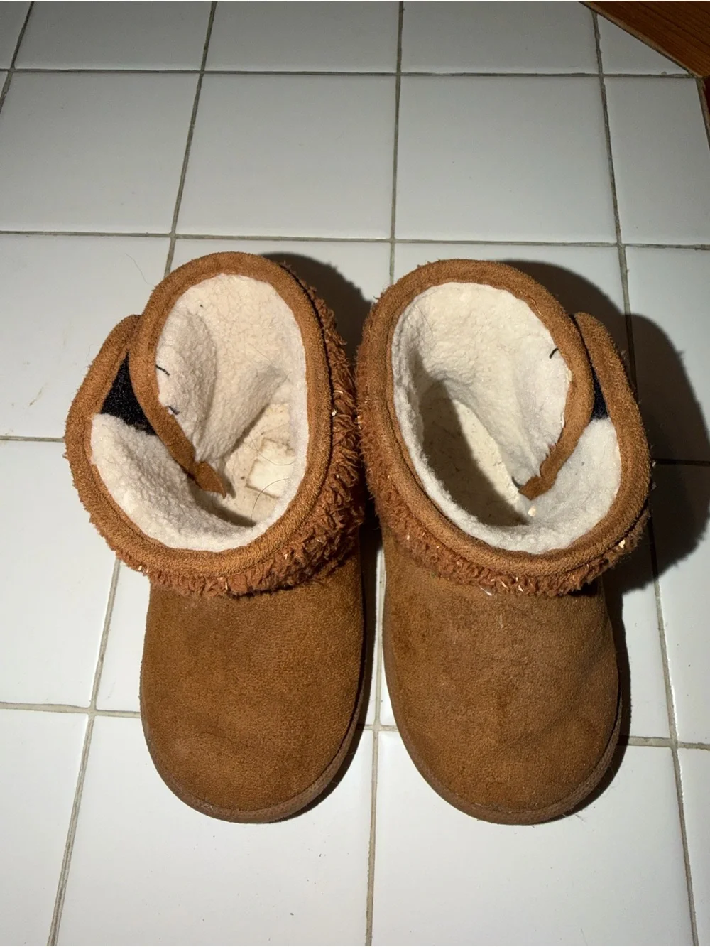 Kids Ankle Boots toddler winter warm furry shoes holiday casual outdoor travel